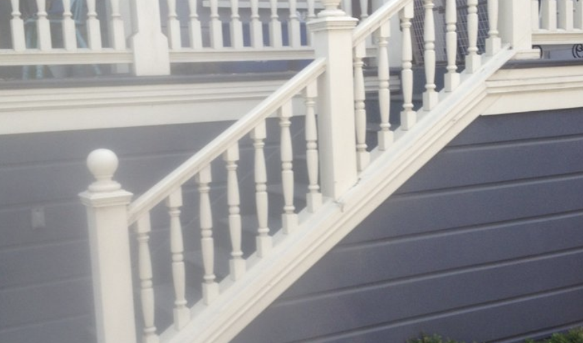 Porch Stairway & Railing